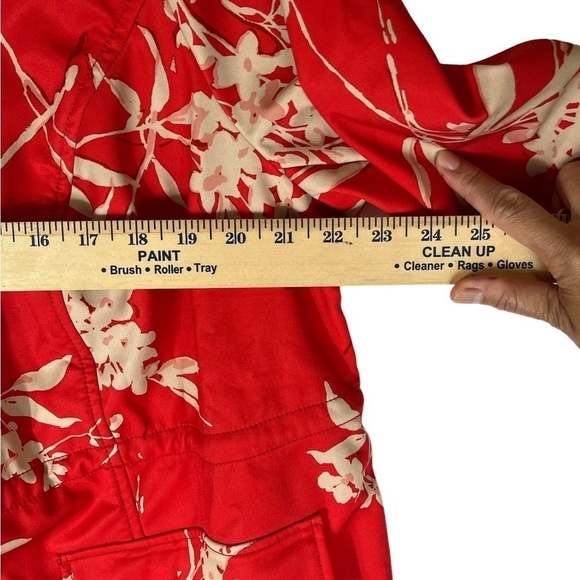 Isaac Mizrahi Water Repellant Womens Size 2XL Autumn Printed Soft Shell … - Picture 4 of 6